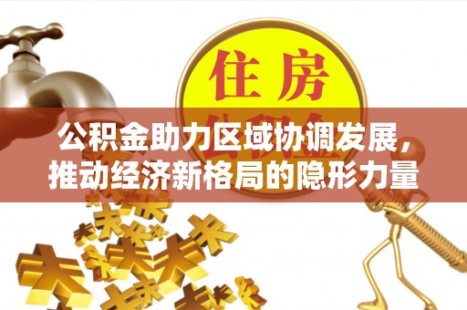 岑巩公积金助力区域协调发展，推动经济新格局的隐形力量