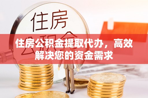 岑巩住房公积金提取代办，高效解决您的资金需求