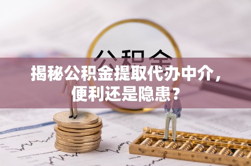 岑巩揭秘公积金提取代办中介，便利还是隐患？
