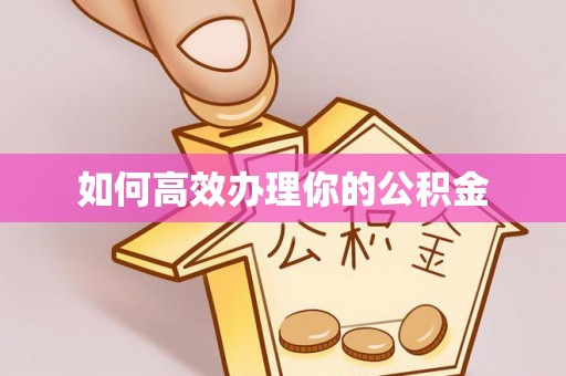 岑巩如何高效办理你的公积金