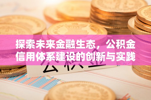 岑巩探索未来金融生态，公积金信用体系建设的创新与实践