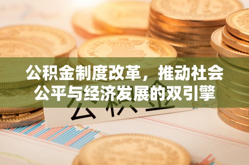 岑巩公积金制度改革，推动社会公平与经济发展的双引擎