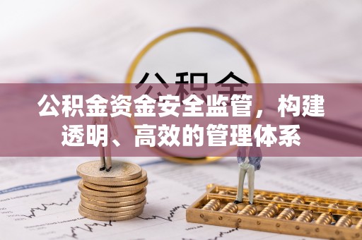 岑巩公积金资金安全监管，构建透明、高效的管理体系