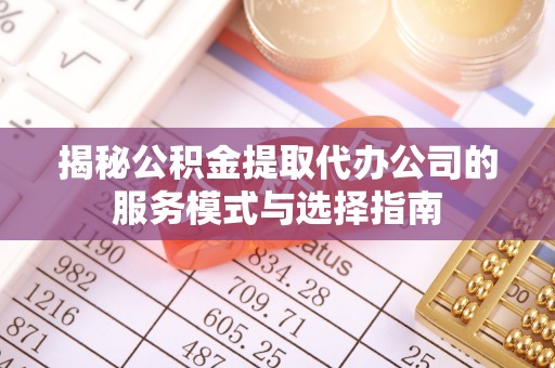 岑巩揭秘公积金提取代办公司的服务模式与选择指南