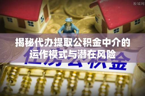 岑巩揭秘代办提取公积金中介的运作模式与潜在风险