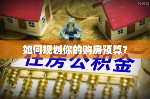 岑巩如何规划你的购房预算？