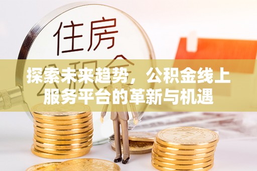 岑巩探索未来趋势，公积金线上服务平台的革新与机遇