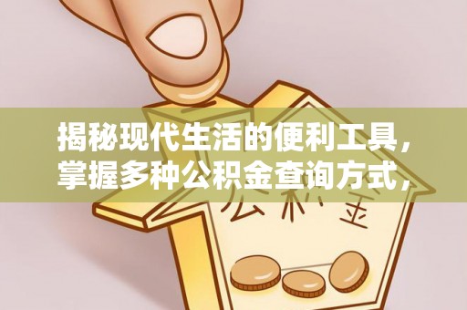 岑巩揭秘现代生活的便利工具，掌握多种公积金查询方式，让财富管理更轻松