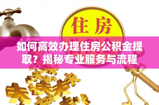 岑巩如何高效办理住房公积金提取？揭秘专业服务与流程