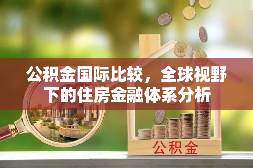 岑巩公积金国际比较，全球视野下的住房金融体系分析